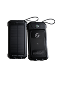 20000mAh Solar Power Bank with Dual LED Torch & Compass