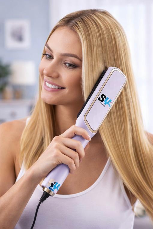 Electric Hair Straightening Brush