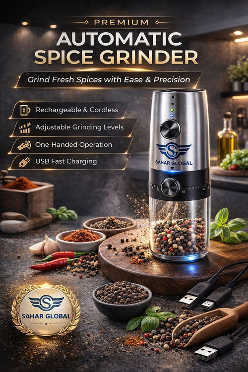 Electric Coffee Grinder – Portable Stainless Steel