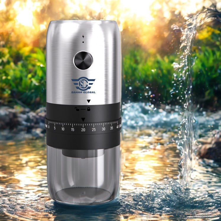 Electric Coffee Grinder – Portable Stainless Steel