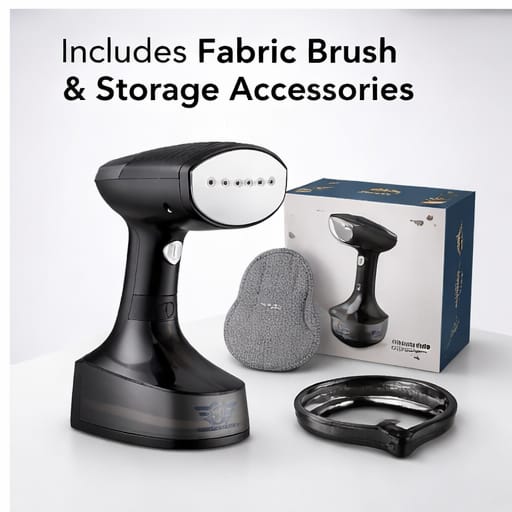 Sahar Global Portable Handheld Garment Steamer