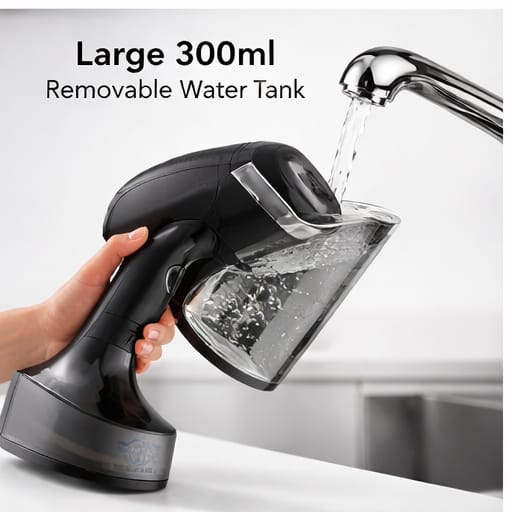 Sahar Global Portable Handheld Garment Steamer